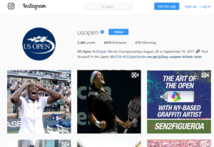 Instagram for tennis clubs