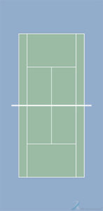 tennis court diagram printable