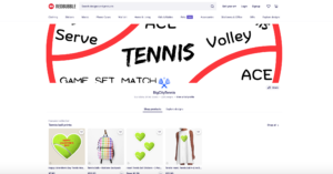 online tennis store