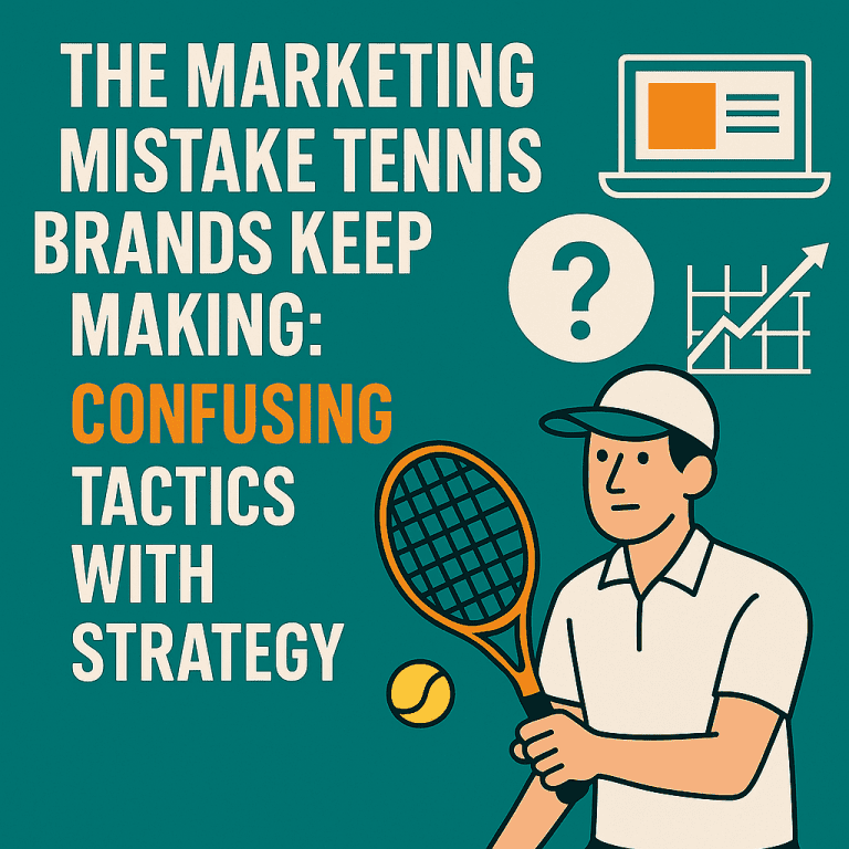 The Marketing Mistake Tennis Brands Keep Making: Confusing Tactics with ...